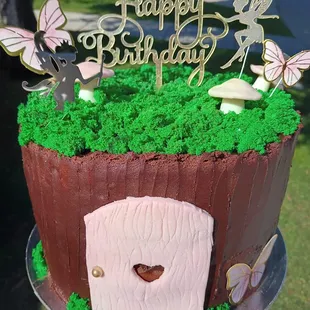 Enchanted Forest cake