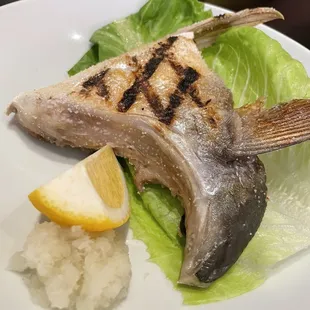 Grilled Yellowtail Collar