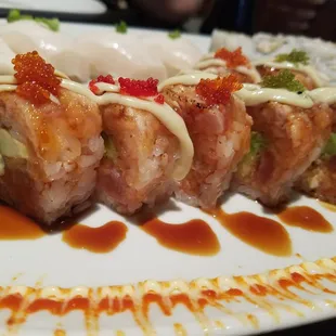 Chicago Fire roll (yum)