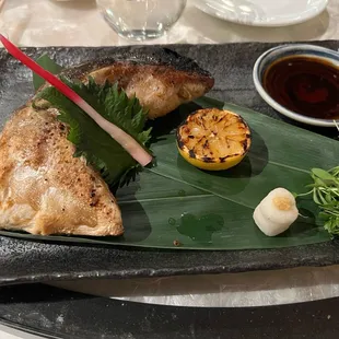 Brick Oven Hamachi Kama