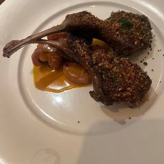 4 Rosemary Miso Lamb Chops Hot