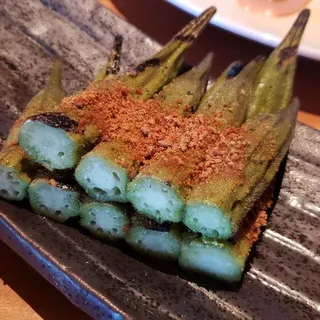 Grilled Okra