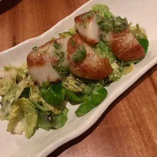 Scallop Jalapeno with Brussels Sprouts Hot