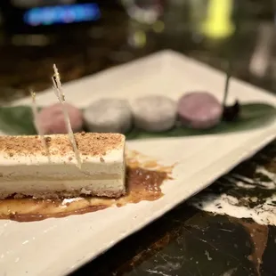 Miso tart tastes good