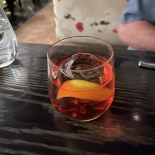 Boulevardier....Whiskey, Campari and Sweet Vermouth