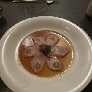 Yellowtail Sashimi
