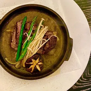 Beef Tenderloin Toban Yaki