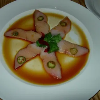 Yellowtail Sashimi with Jalapeno