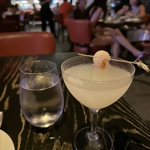 Lychee martini