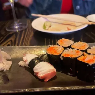 sushi, food, sashimi, sushi and sashimi