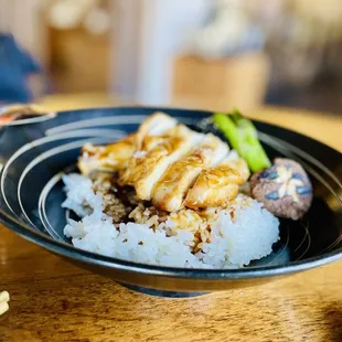 Jidori chicken donburi