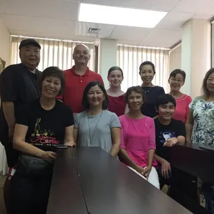 Our adult Japanese conversational class:) Meeting every Wednesday from 11:00 - 12:00