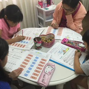 Working on music theory!!