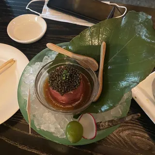 Bluefin Toro Tartare with Caviar