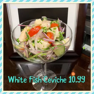 Whitefish Ceviche