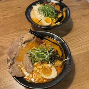 Noburu Red Ramen &amp; Spicy Creamy Chicken Ramen