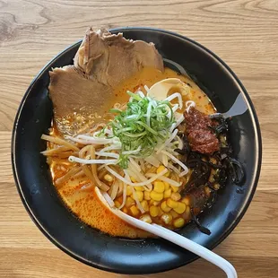 Spicy miso ramen