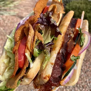 Italian Cold Cut Sandwich - Full Meal Aloha NoRib Sandwich - Full Meal