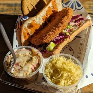 Oktoberfest Schnitzel Sandwich - Deluxe Meal