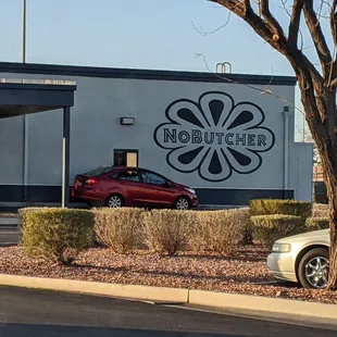 Sign on side of building