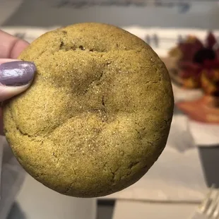 Pumpkin Snickerdoodle Cookie