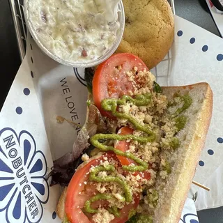 Mediterranean Roasted Veggies Sandwich (Meal Deal)