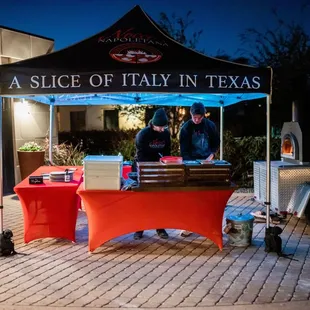 Nocco's Catering Brings the wood fired oven right to your guests!