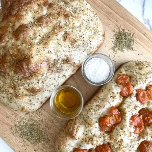 Our house made focaccia is the perfect side or sandwich bread!