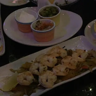 Shrimp Fajitas