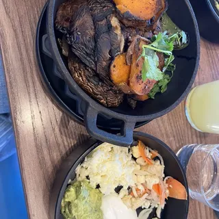 Mushroom & Sweet Potato Rescaldo