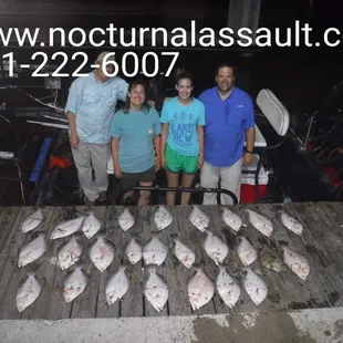 No lack of flounder to be gigged in Port Aransas or Rockport. Floinder gigging