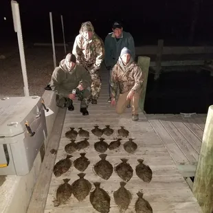Nocturnal Assault Flounder gigging  Port Aransas