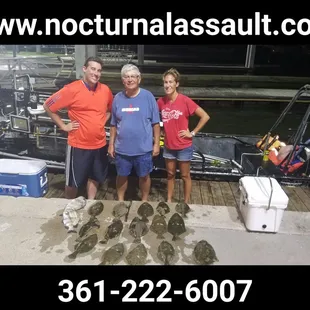 Best time of flounder gigging nothing beats Rockport or Port Aransas