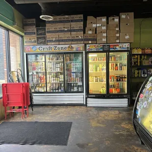 Beer selection