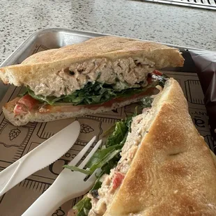 Pimento chicken salad.