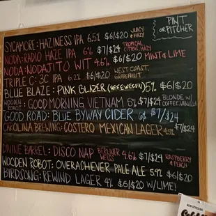 4/3/21 drink menu