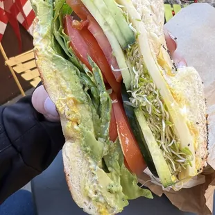 Veggie sandwich