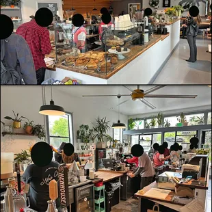 Noe Cafe, is a wonderful neighborhood cafe. for the moment no indoor seating.