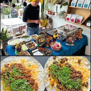 Noe Cafe, Monday Taco Night, $10 each, the Pastor (pork) &amp; Chicken Quesadillas