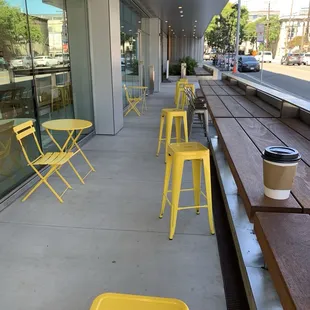 Outdoor seating