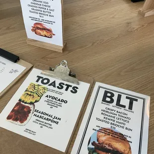 Menu - food