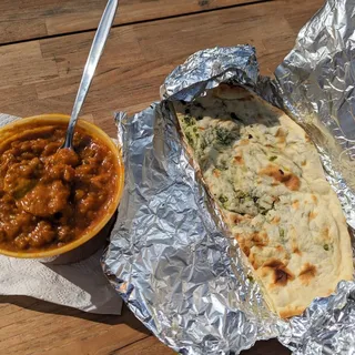 Spinach Naan