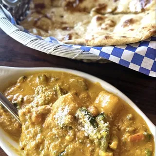 Coconut Vegetable Curry Pot Tray