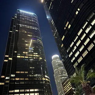 Beautiful skyline at night
