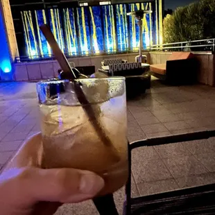My apple pear whiskey sour is a YES