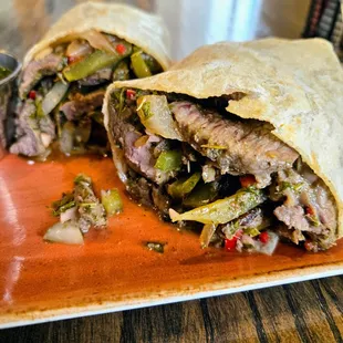 Beef Fajita Wrap