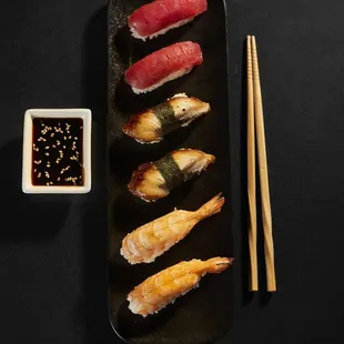 BI SUSHI, UNAGUI SUSHI, MAGURO SUSHI