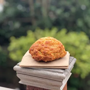 Cheddar chive scone-my favorite scone...for years!