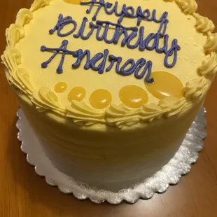 Lemon Passionfruit Cake