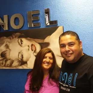 This is Ramon and the finished me. Beautiful highlights, awesome cut.